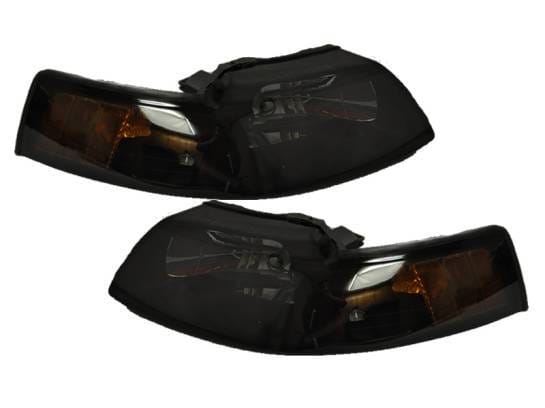 1994-2004 Black Housing Smoked Lens *NEW*