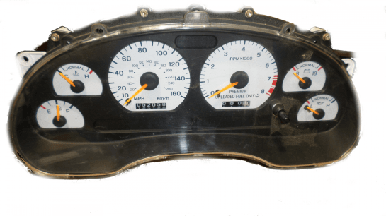 1996-1997 Cobra Instrument Cluster