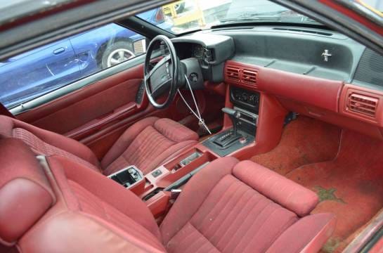 1991 Ford Mustang 5.0 Automatic– Red thumbnail 4