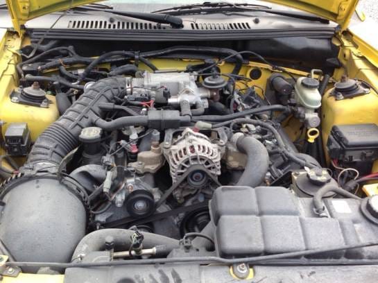 2004 Ford Mustang Convertible 4.6 SOHC 4R7W AODE Automatic Transmission thumbnail 5