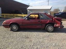 1986 Ford Mustang GT RED 