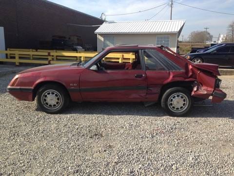 1986 Ford Mustang GT RED 