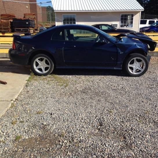 2001 Ford Mustang GT-Blue 