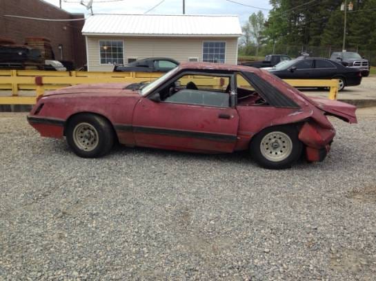 1986 Ford Mustang LX/GT Red