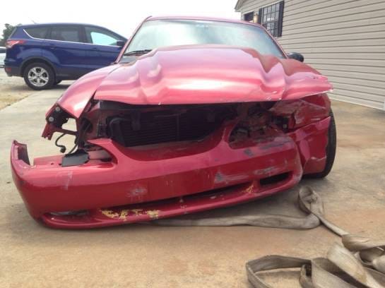 1995 Ford Mustang GT 5.0L Auto Red thumbnail 3