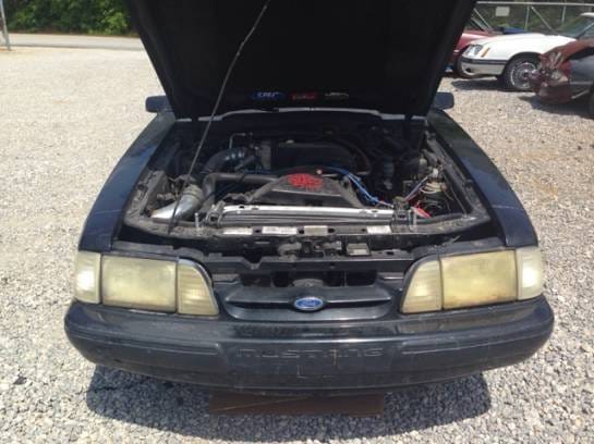 1992 Ford Mustang LX Black thumbnail 7