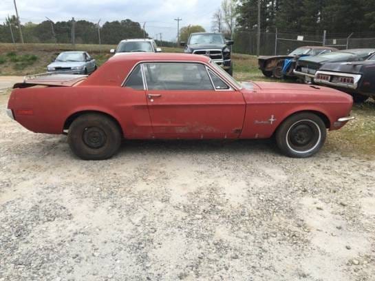 1968 Ford Mustang Coupe 302 C4 Power Steering thumbnail 2