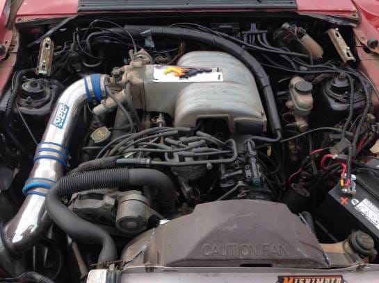 1988 Ford Mustang GT Red  thumbnail 6