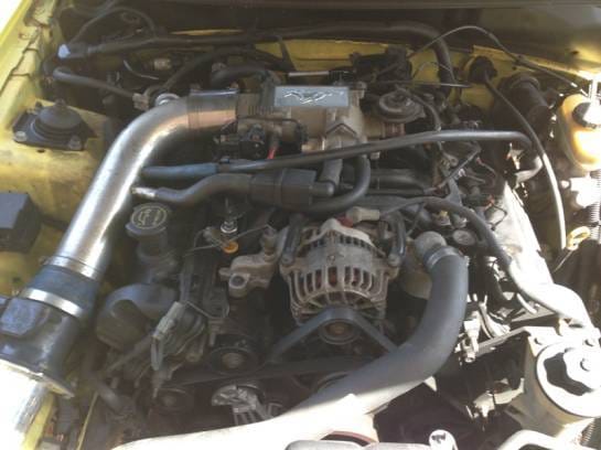 2002 Ford Mustang GT Yellow thumbnail 6