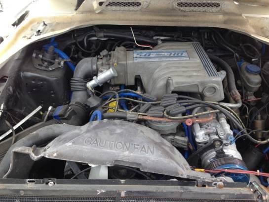 1989 Ford Mustang White thumbnail 5