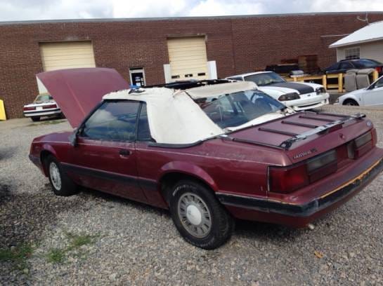 1986 Ford Mustang LX Convertible thumbnail 3