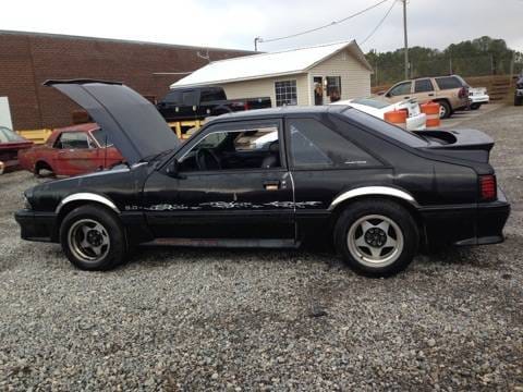 1992 Ford Mustang Hatchback  thumbnail 2