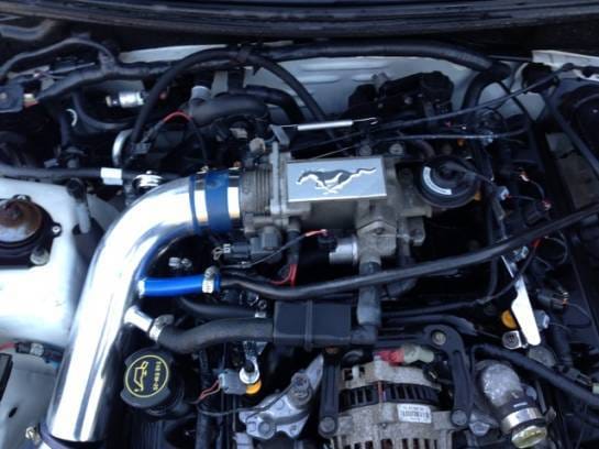 2002 Ford Mustang GT White thumbnail 7