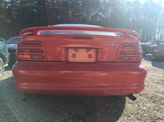 1995 Ford Mustang GT Red thumbnail 3