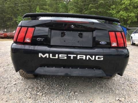 2002 Ford Mustang GT Black  thumbnail 2