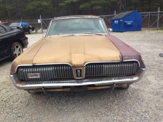 1968 Mercury Cougar XR7 thumbnail 2