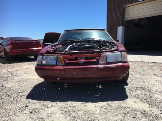 1989 Ford Mustang LX Convertible  thumbnail 4