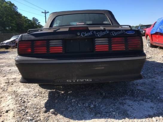 1989 Ford Mustang GT Convertible  thumbnail 3