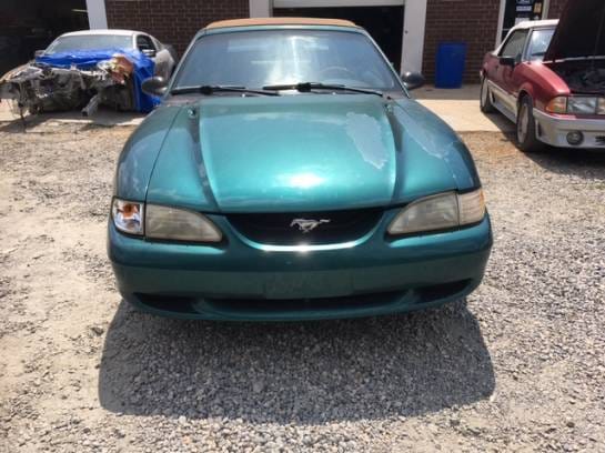 1996 Ford Mustang Convertible V6 thumbnail 4