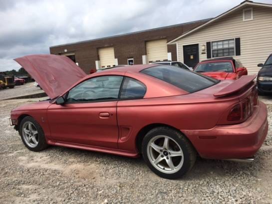 1998 Ford Mustang Cobra Red  thumbnail 3