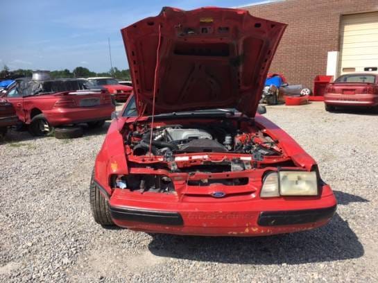 1991 Ford Mustang LX Hatchback thumbnail 2