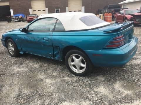 1994 Ford Mustang Teal  thumbnail 2