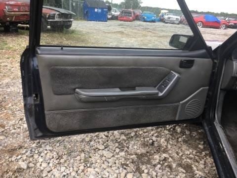 1989 Ford Mustang Hatchback Blue  thumbnail 8