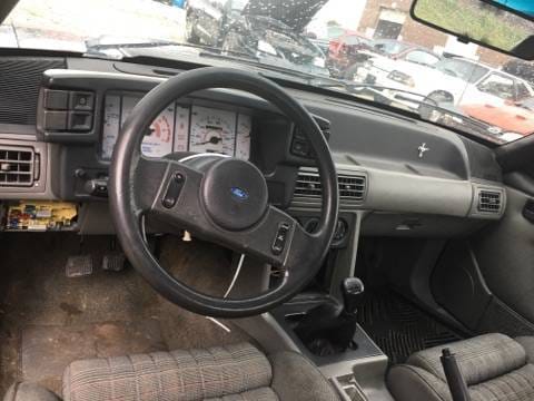 1989 Ford Mustang Hatchback Blue  thumbnail 11
