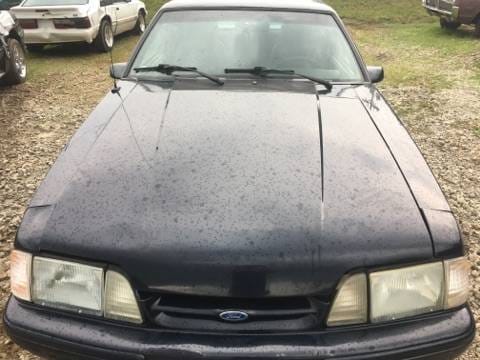 1989 Ford Mustang Hatchback Blue  thumbnail 5