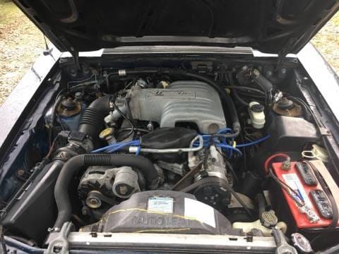 1989 Ford Mustang Hatchback Blue  thumbnail 12