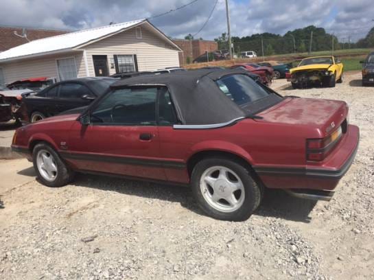 1983 Ford Mustang Convertible