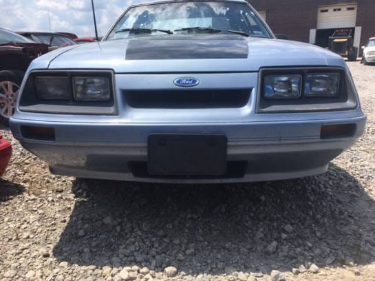 1986 Ford Mustang Hatch Light Blue thumbnail 4