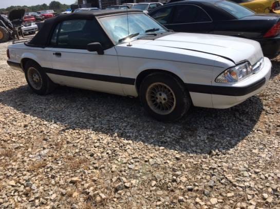 1990 Ford Mustang Convertible White