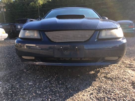 2001 Ford Mustang GT Blue  thumbnail 4