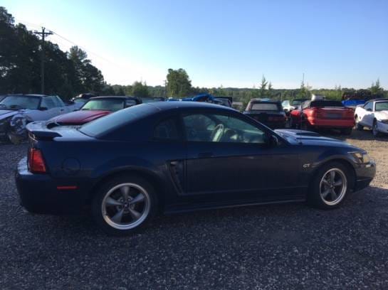 2001 Ford Mustang GT Blue  thumbnail 2