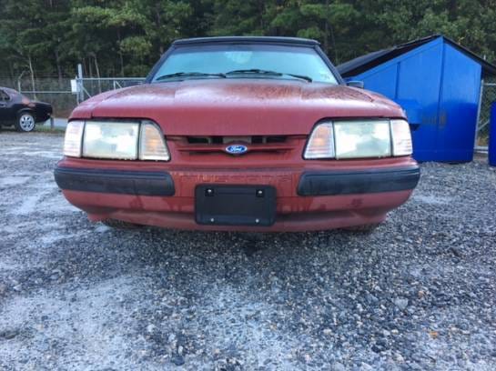 1991 Ford Mustang LX Convertible  thumbnail 3