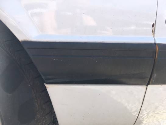 1987-1993 LX Right Side Quarter Molding Front