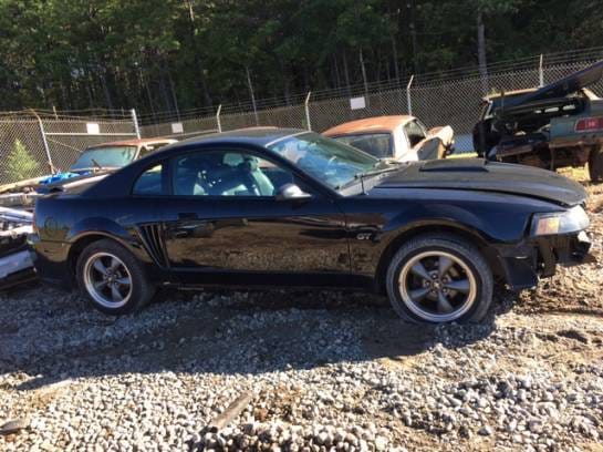 2001 Ford Mustang GT Black  thumbnail 2