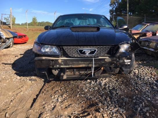2001 Ford Mustang GT Black  thumbnail 4