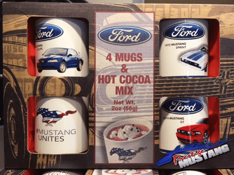 Ford Mustang Mug & Cocoa Set