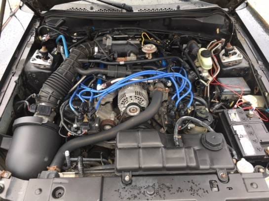 1996 Ford Mustang GT Black Convertible thumbnail 11