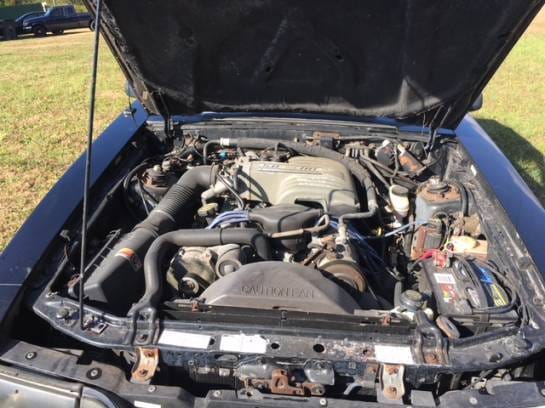 1987 Ford Mustang Black Convertible thumbnail 12