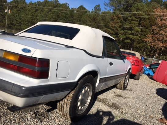 1985 Ford Mustang GT Convertible  thumbnail 3