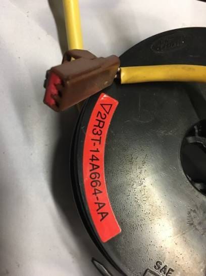 2002 Ford Mustang Air Bag Clock Spring thumbnail 2