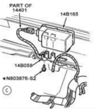 1990-1993 Air Bag Power Supply Module thumbnail 2