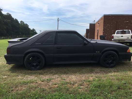 1989 Ford Mustang GT Hatchback - Black Primer thumbnail 3