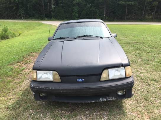 1989 Ford Mustang GT Hatchback - Black Primer thumbnail 2
