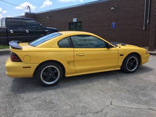 1994 Ford Mustang GT Auto - Yellow thumbnail 3