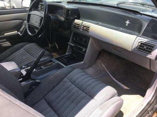 1993 FORD MUSTANG GT HATCHBACK 2 DOOR, 5.0L v8, AUTOMATIC TRANSMISSION,  thumbnail 6
