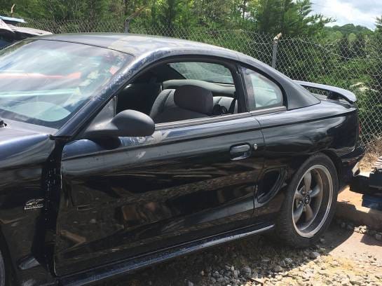 1995 Ford Mustang, 5.0L V8, Manual Transmission, Black/Gray thumbnail 2